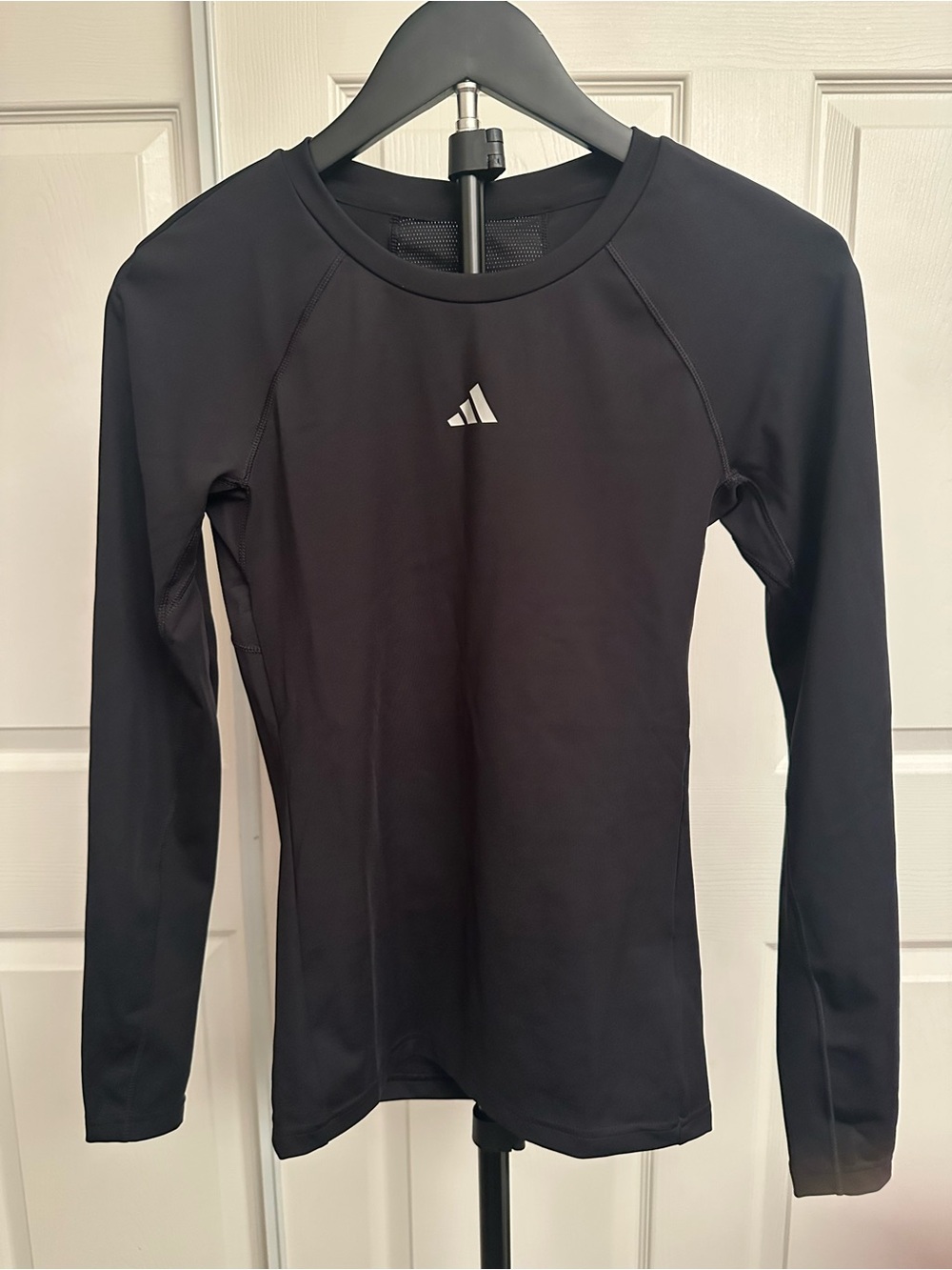 Adidas Black Long-Sleeve Performance Shirt